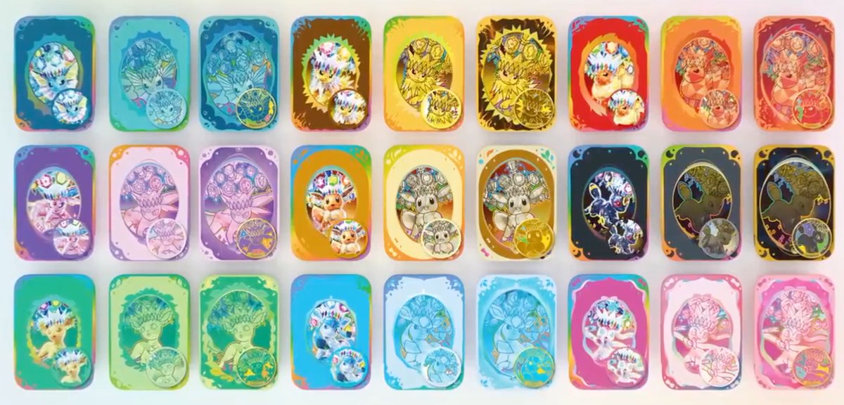希少 ポケモンカード 海外ブイズセット 海外「ブイズ」新商品グッズが発表 📅発売日：6月12日 ・イーブイたち