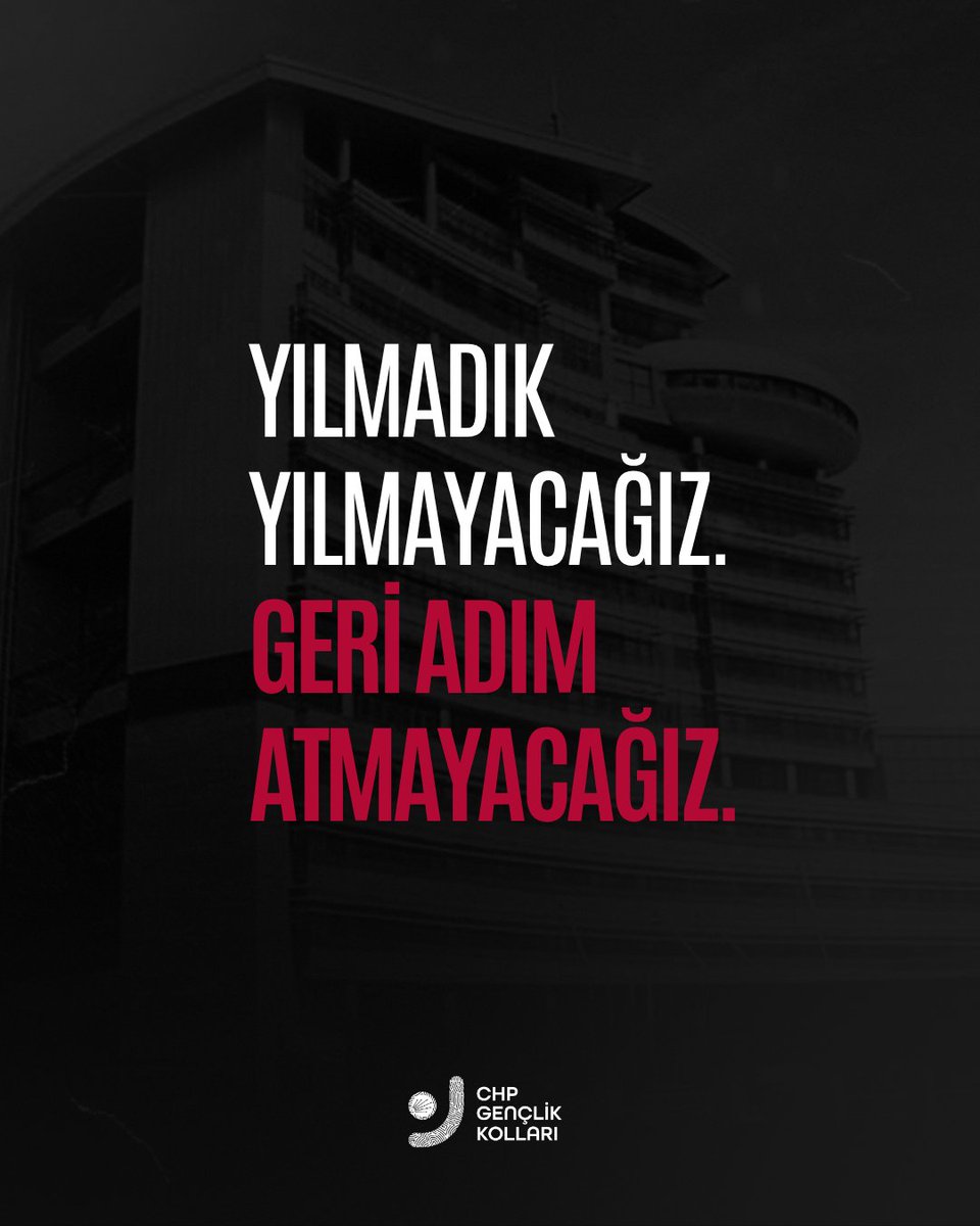 CHP Gençlik Kolları tweet media