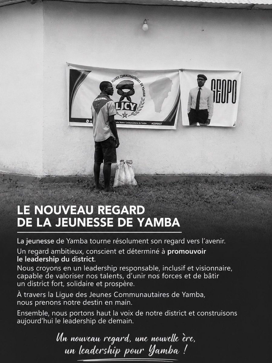 PFloregas's tweet photo. Un nouveau regard, une nouvelle ère, un leadership pour le district de Yamba.

Ensemble tout est possible !

#GEOPO27 https://t.co/Gm40wGIHXA