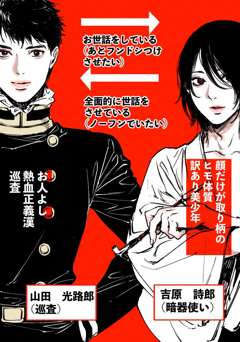 尚月地『艶漢』公式ツイッター tweet media