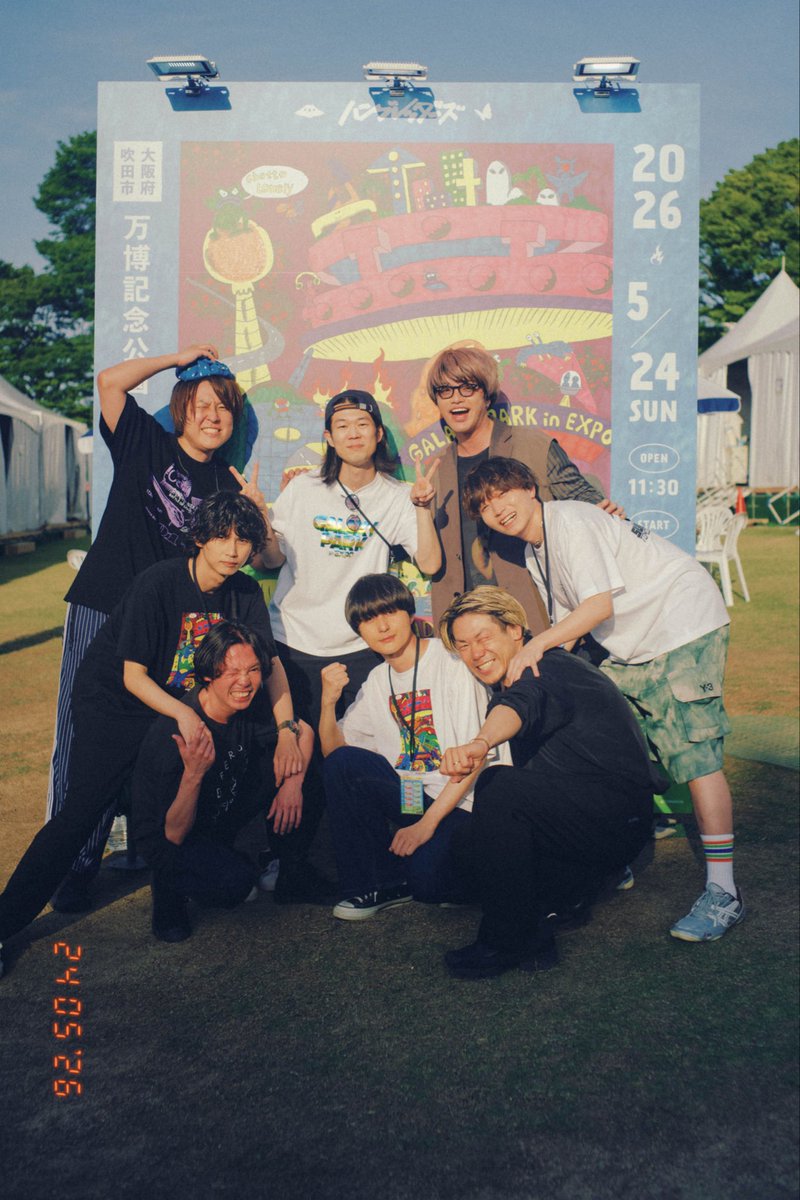 cinemastaff_'s tweet photo. ハンブレッダーズ主催フェス
「GALAXY PARK in EXPO」

ありがとうございました！

~セットリスト~

1.奇跡
2.シャドウ
3.great escape

4.希望の残骸
5.白い砂漠のマーチ
6.GATE

次のライブは
2026年5月31日(日)
SPIRITUAL LOUNGE ~ 17th Anniversary~ [BORDERLESS SPECIAL!!

Photo by @threee_socks