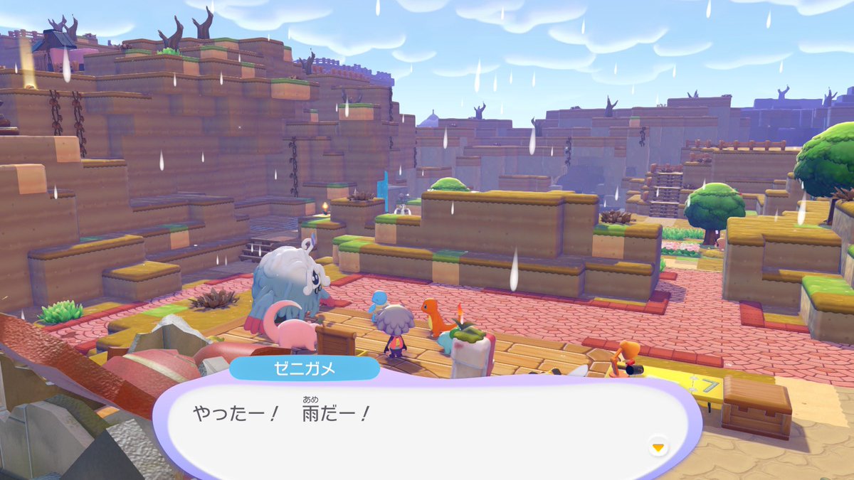 orikou2P's tweet photo. ぽこポケ始めたぜー！のんびりやってく！
でっかいレストラン作りたいな
#ぽこあポケモン https://t.co/v0ubT4dGFk