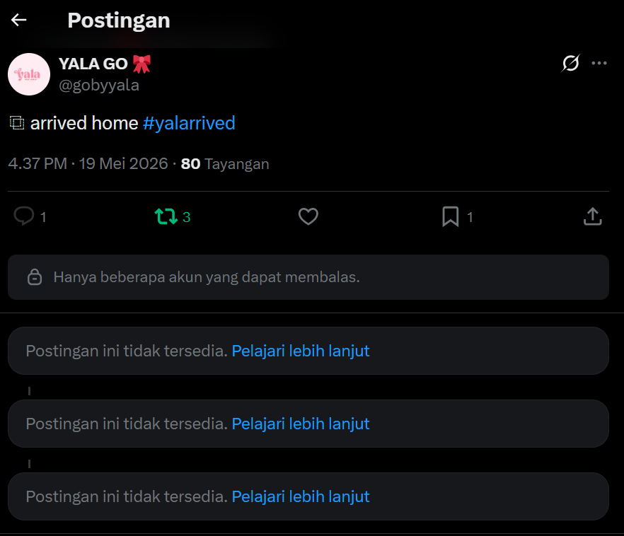 gobyyala's tweet photo. gimanaa caranya biar ga gaib😭 https://t.co/AoOjeWmFh4