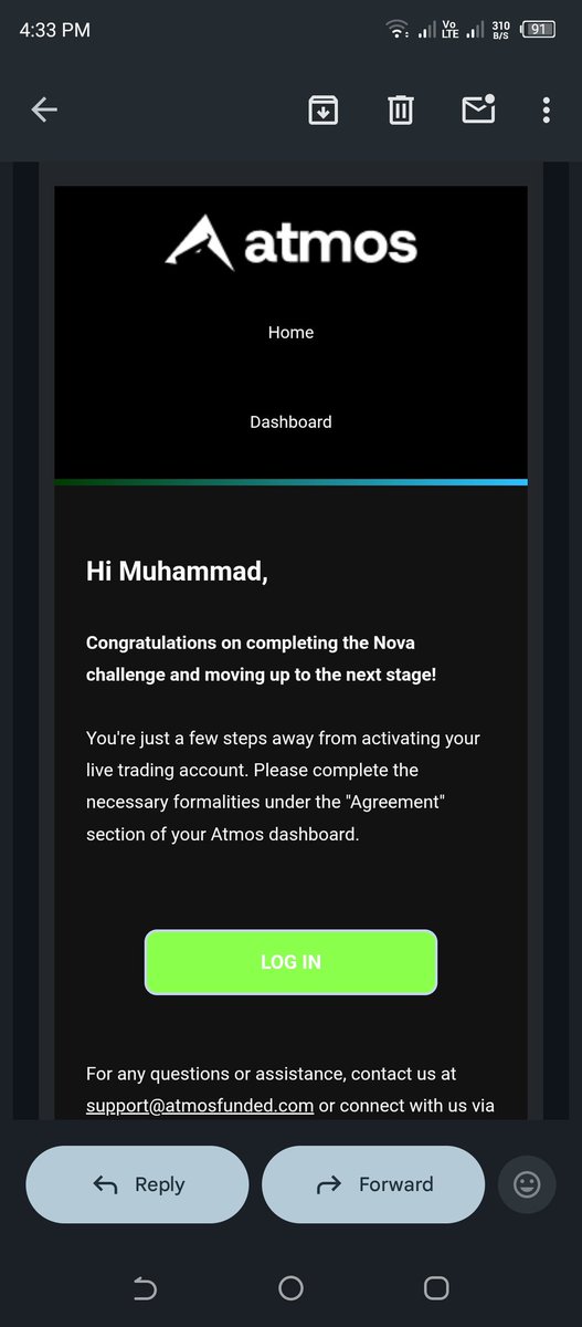 AfaaqFx's tweet photo. Starting New era of my Trading career  with 200k Funded Account with @Atmosfunded from Monday onward. 
I will update this Nova Account state regularly because it was my dream to trade 200k which Finally becomes reality  now. 
Thanks Sir @SajidAhmedfx @fundedchemist and @ItsDollarDaddy