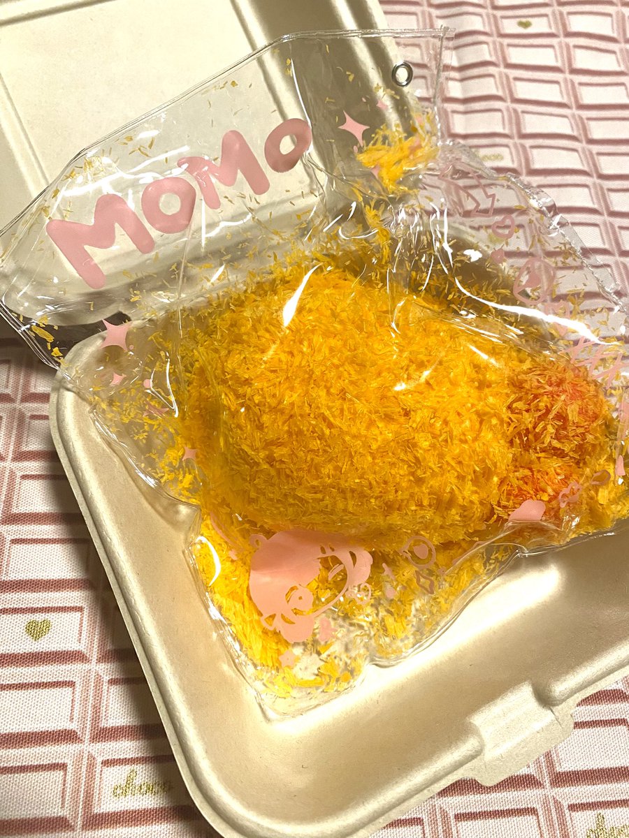 Momoさんのエビフライスクイーズ めちゃかわいいふにゃふにゃサクサク