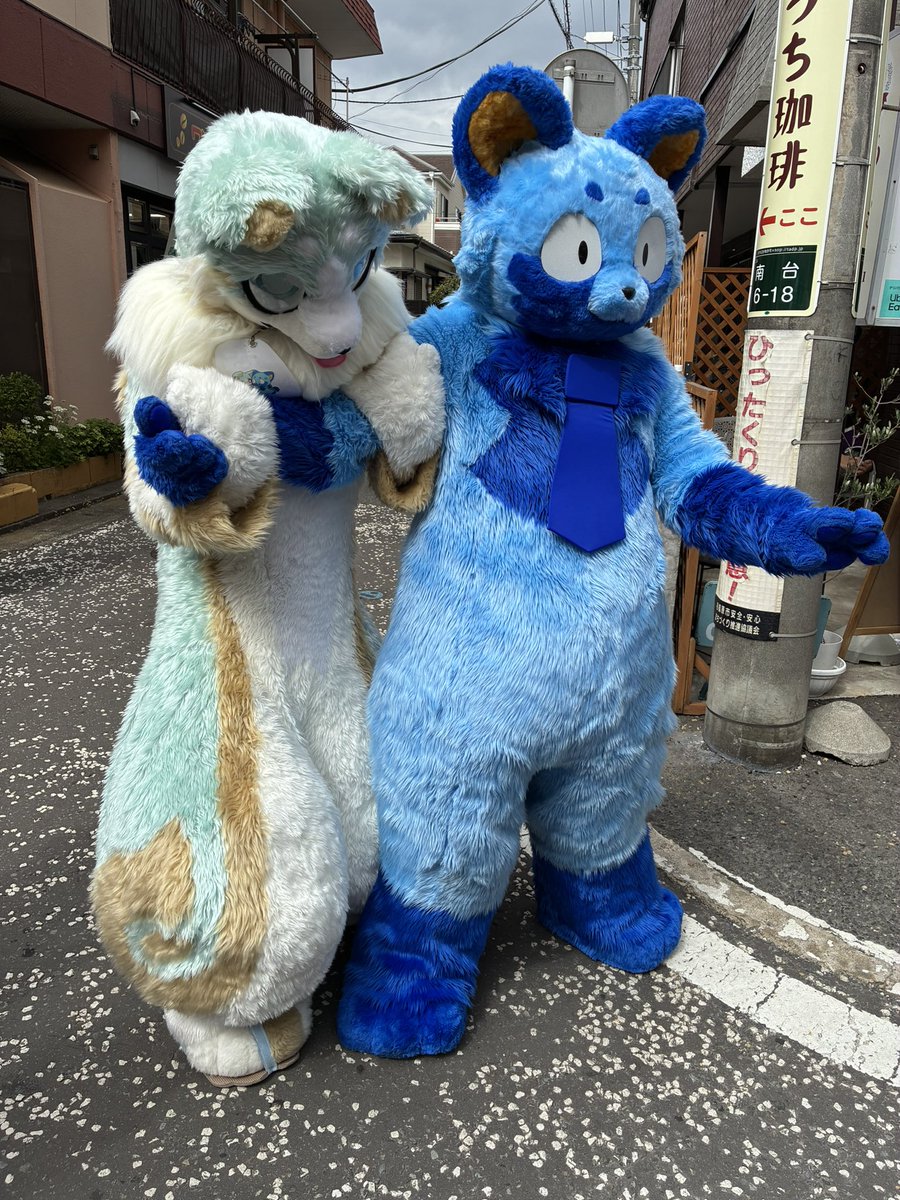 HuCai15746's tweet photo. あいラク動画パート2🩵💙
#キャラクターフェスティバル 
#サウザンロード商店街 
#あいす
#ラクたぬ https://t.co/JaiaB8BUdO