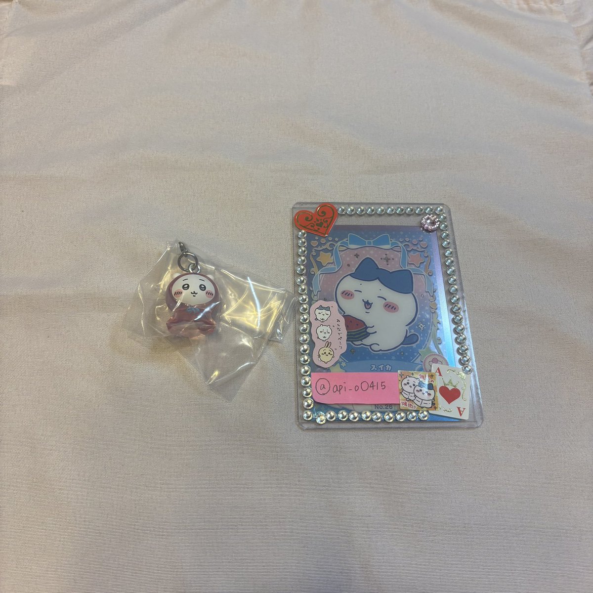api_oO415's tweet photo. 【交換】ちいかわ めじるし アクセサリー
　
譲:ちいかわ

求:ハチワレ　

郵送交換優先。
検索からでもお気軽にお声掛けください。
よろしくお願いいたします。 https://t.co/TtNaBrnPW7