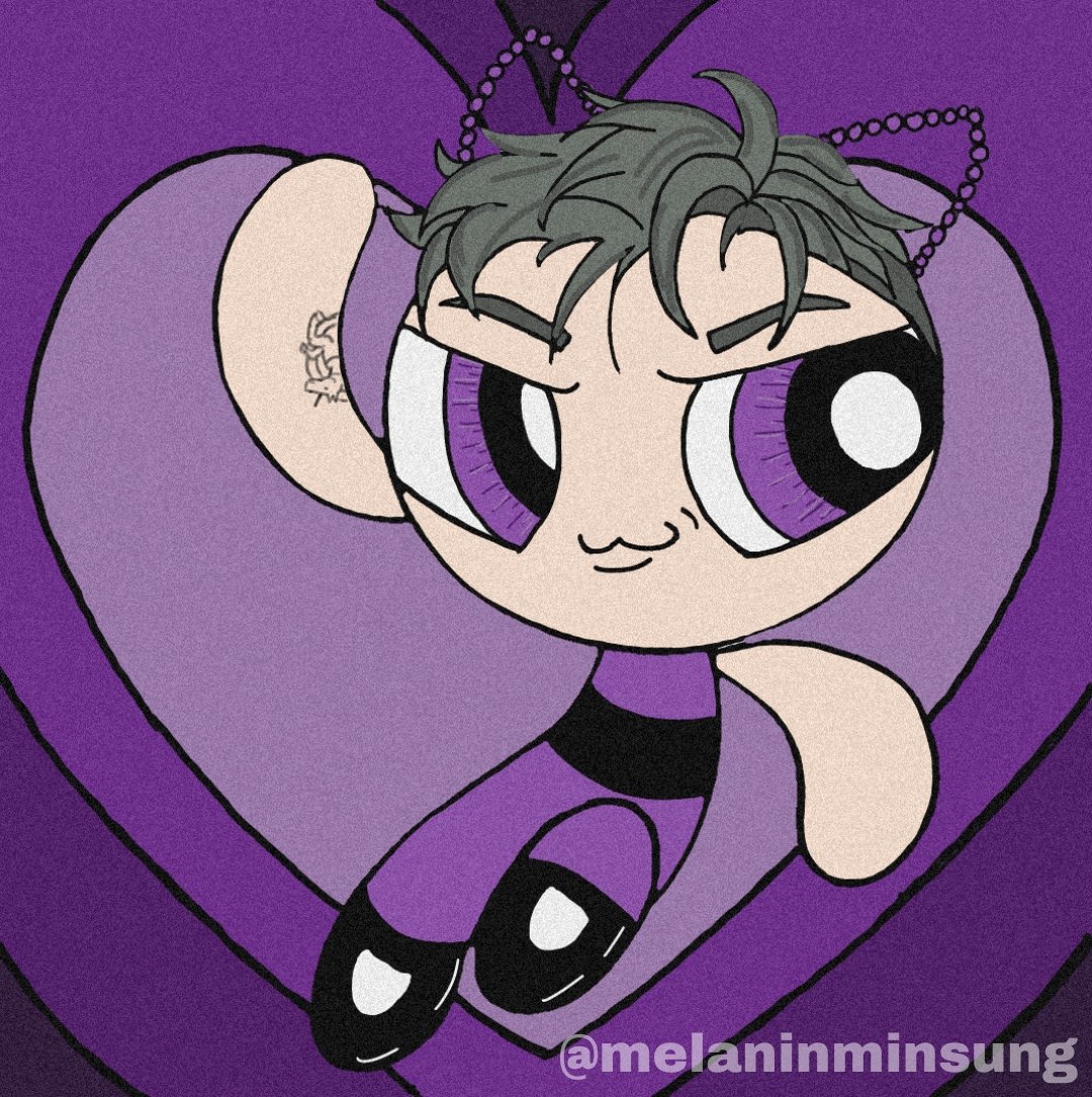 melaninminsung's tweet photo. I love to draw but I'm terrible at it. I've wanted to draw Taejoon and Youngwoo as the Powerpuff Girls for a while now, and I finally decided to do it, I'm not the best ait it but think they look pretty cute 🫶💜💛 https://t.co/HjfTMzH0pl
