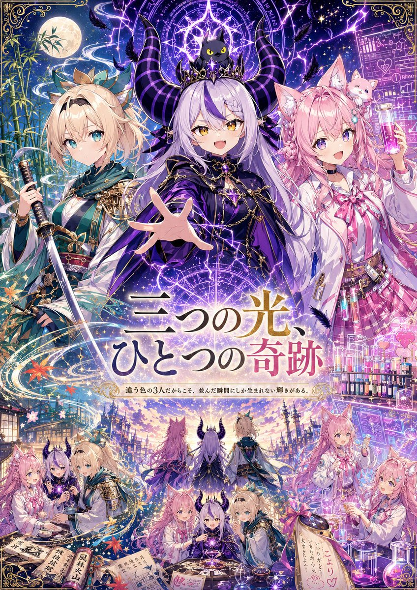 ユメ・アスタAI漫画イラストレーター tweet media