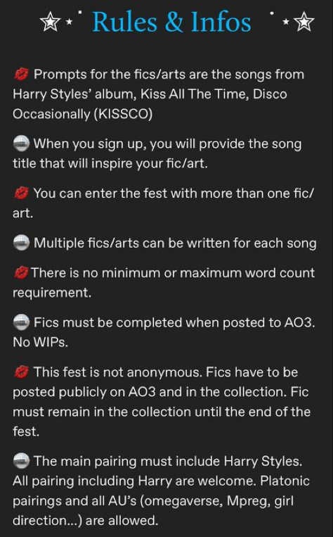 LarryFFJournal's tweet photo. 💋 KISSCO FEST 🪩 

Sign-ups are open! 

https://t.co/cI1gk0SCzk

💋 🪩 
https://t.co/TfxA7o4bLc https://t.co/nR0gz4cio9
