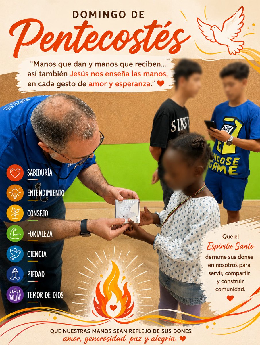 defensorcofrade's tweet photo. FELIZ DOMINGO DE PENTECOSTÉS. https://t.co/Mg4fVyRCUq