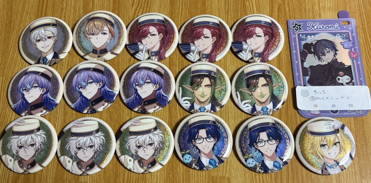 mcx__xc's tweet photo. 【交換】にじさんじ 缶バッジビスケット1、2

譲：画像1 、2枚目

求：IDカードの方

不快でなければ🚺の方比率違い◎
1枚目左上の方は2枚目含む複数との交換のみ

郵送交換希望📮

検索からでもお気軽にお声がけください🙇🏻‍♀️ https://t.co/4y51SA4QjX