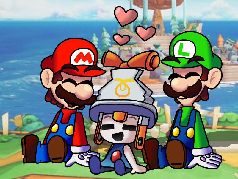 eb16403's tweet photo. Mario &amp; Luigi: Brothership Art - Brothers &amp; Sister https://t.co/MY8QBR1XmS