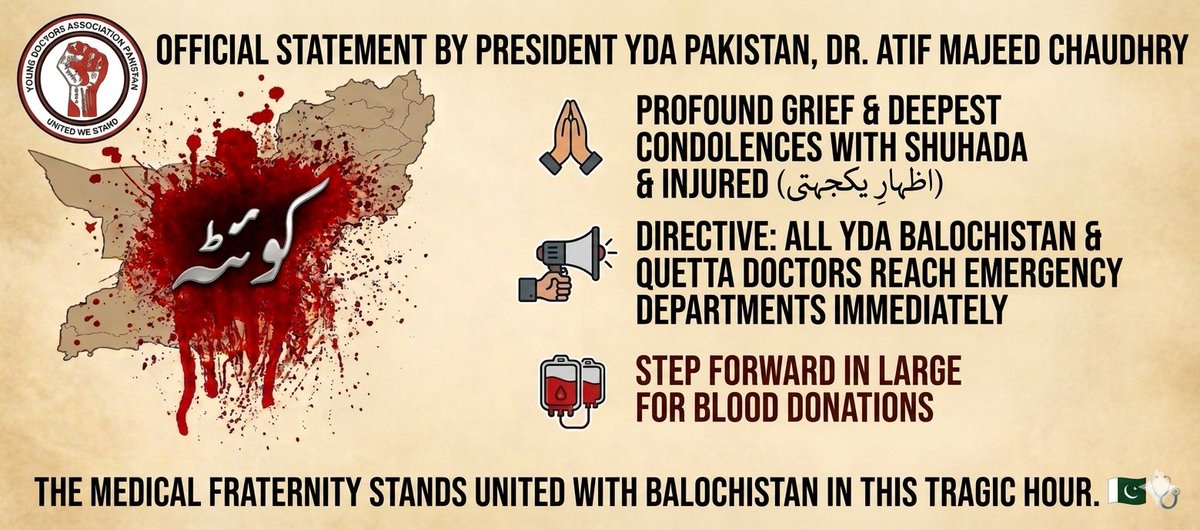 Young Doctors Association Pakistan Official tweet media