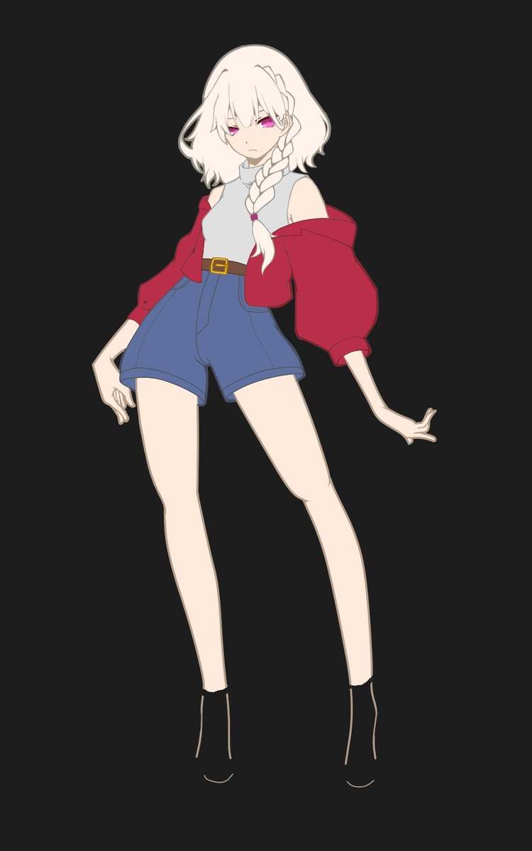 crow_trpg_'s tweet photo. なべて眼を過ぐ白焼け-なべてまなこをすぐしらやけに連れていく子。ケツたたきも兼ねて進捗。
世の中絵がかける人たち凄くね…ホントさァ…
線画？途中です。足で悩む。 https://t.co/l0NR0dXmPH