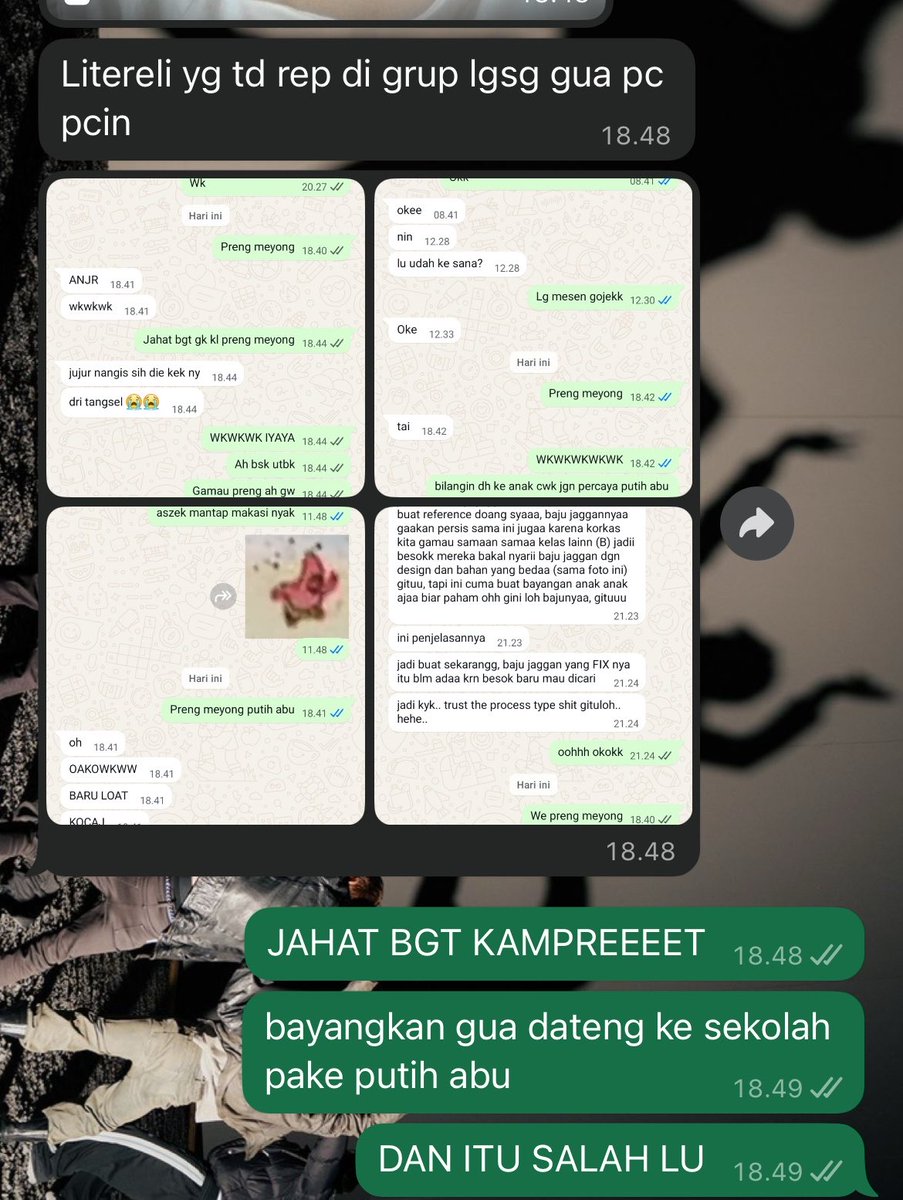 sitrusapeel's tweet photo. BENCI ANJINK GUA SAMA LU. STOP JD PRENGSTER BISA GAK? @cwharshwordd https://t.co/SB2XEi9kYO
