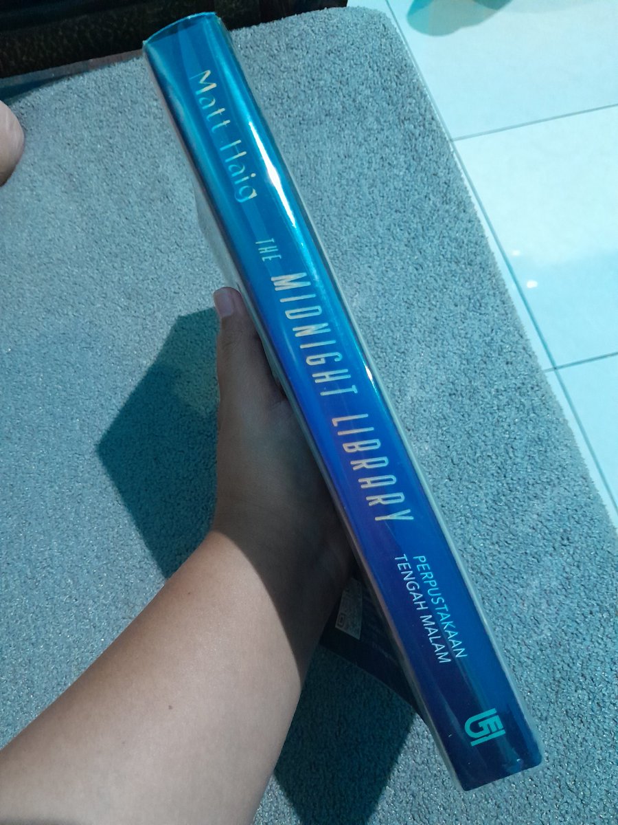 fransscl's tweet photo. @LiterasiFess WTS Preloved novel the midnight library
- buku masih baguss
- aku kasih sampul biar ga rusak covernya
- minus ada penanda kecil di bawah cover [bisa liat di foto], selain itu aman
- bisa co shopee
- 70k aja https://t.co/YQ06J8UmkI