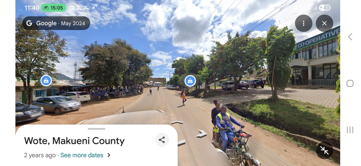 MNdimu's tweet photo. Asked ChatGpt to make Wote town main streel look decent, considering the town also uses boda boda.

It made this. https://t.co/aVtgDbDg4b
