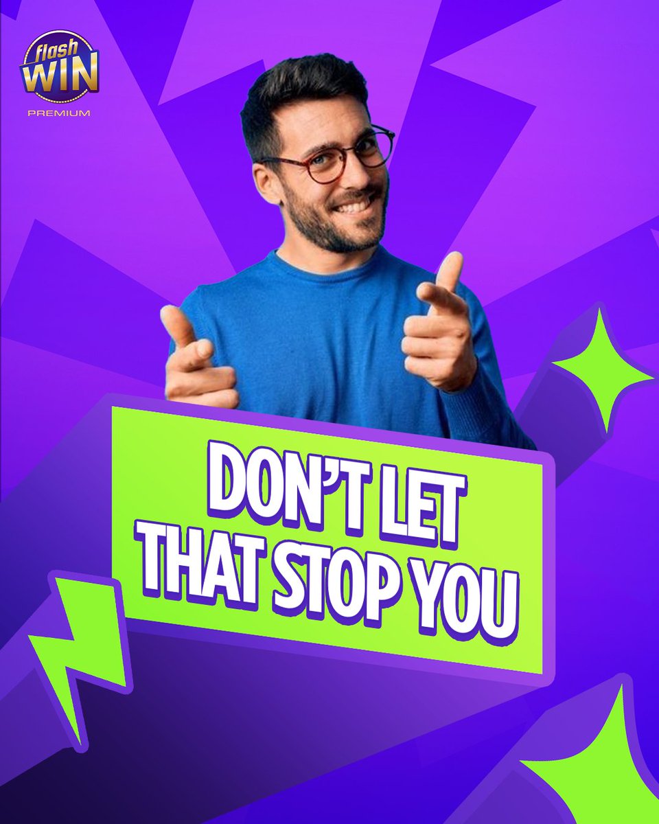 FlashWinMBC's tweet photo. Losing streak?
Doesn’t matter.
Start again.
Get it right 10/10. Win instantly.
#FlashwinPremium #InstantWin https://t.co/TYYpgpWWLI