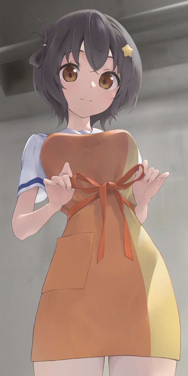 yzlmn's tweet photo. はいふりの美甘ちゃん描きました🍊 https://t.co/aYNGTnUWIs