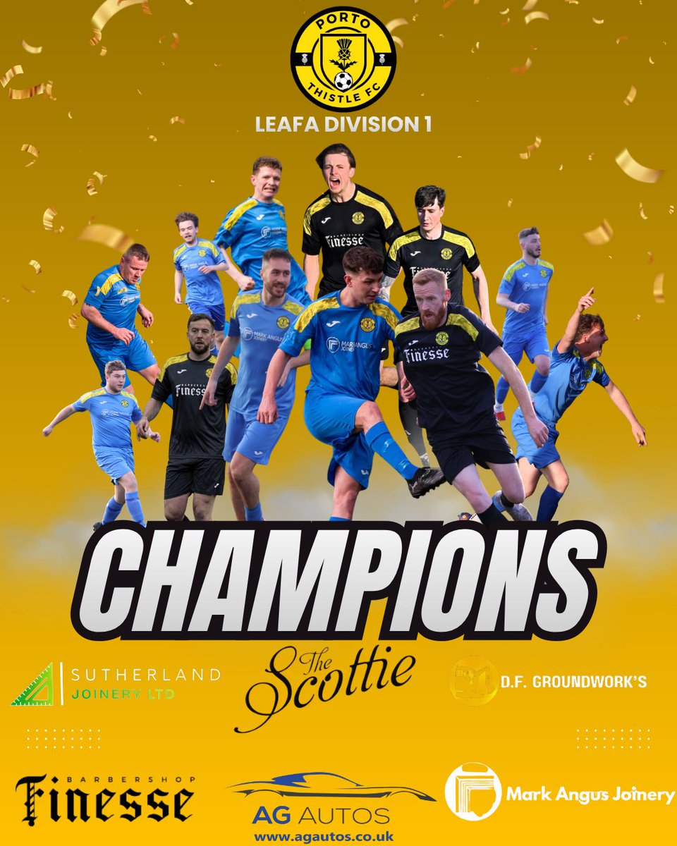 PortoThistleFC's tweet photo. WINNERS WIN

Hard fought season, the boys got what they deserved in the end on to the final next week. 

Result 1-0 Longstone

Man of the match 
Scott Gordon &amp; Alan Murray https://t.co/xDElwDopIZ