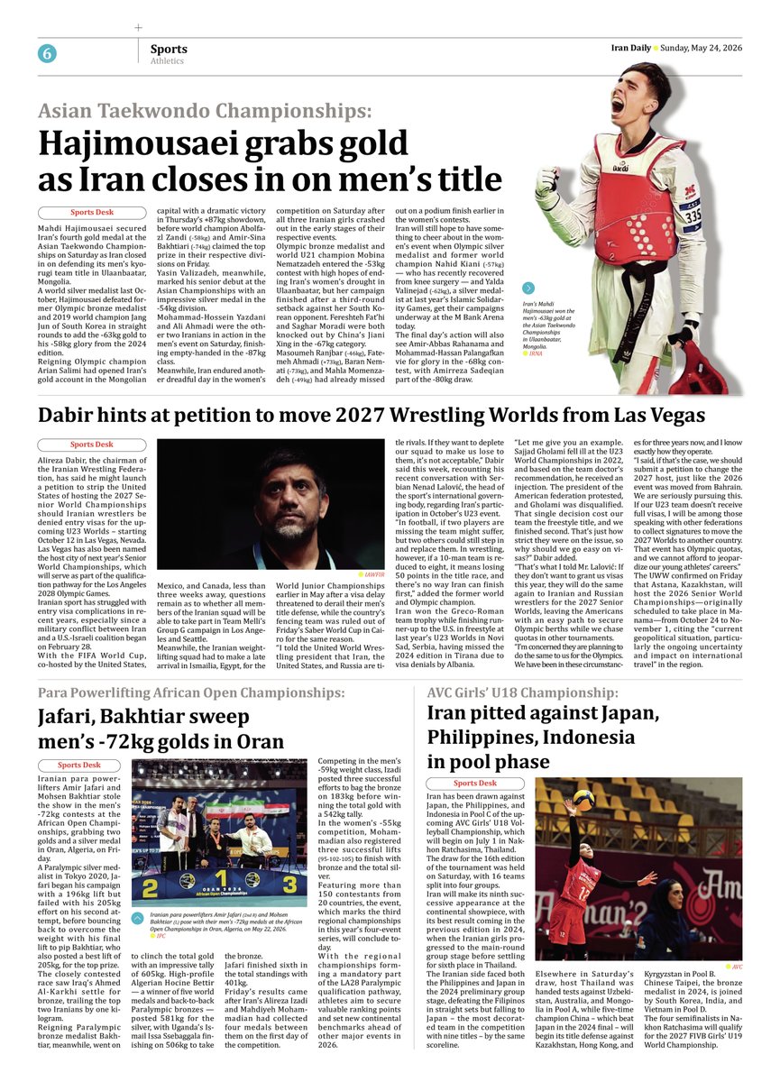 Iran Daily tweet media