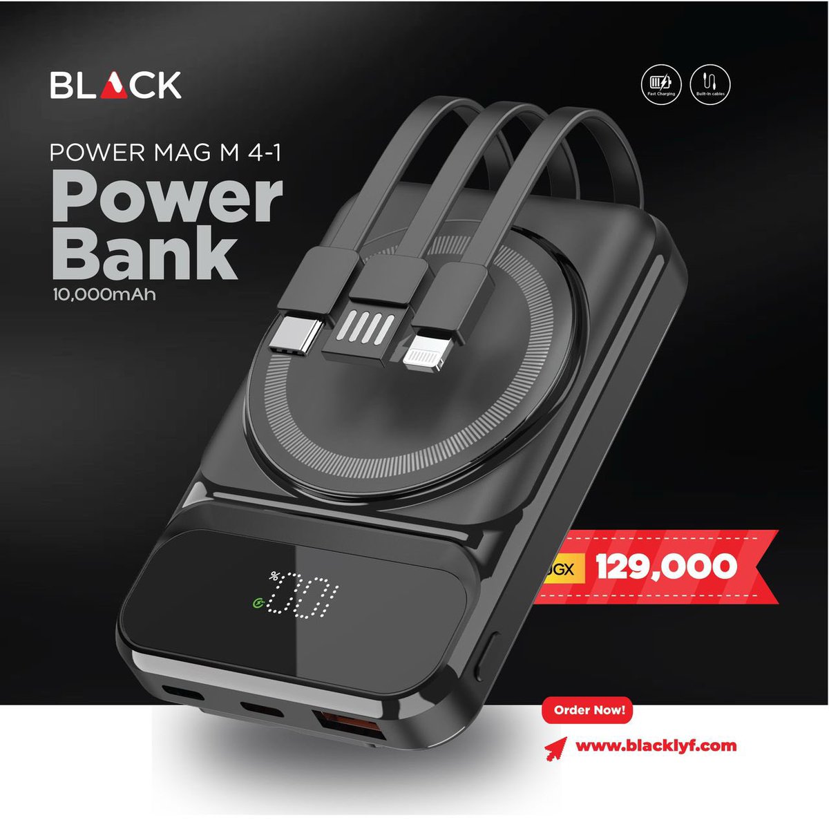 kukirizajoshua5's tweet photo. Arsenal finally brought silverware homeโฆ now donโt let your phone die before the celebration posts go up ๐
๐
With @blacklyfug Power Banks, your battery lasts as long as the victory parade.
Charge fast. Celebrate longer. โค๏ธ๐
#Blacklyf @EliahSnr https://t.co/rvqdXJ49HO
