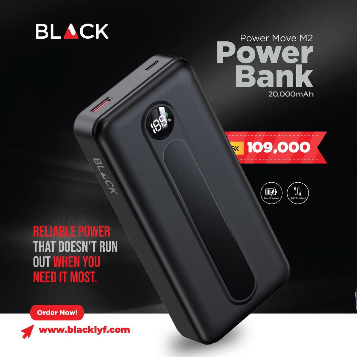 kukirizajoshua5's tweet photo. Arsenal finally brought silverware homeโฆ now donโt let your phone die before the celebration posts go up ๐
๐
With @blacklyfug Power Banks, your battery lasts as long as the victory parade.
Charge fast. Celebrate longer. โค๏ธ๐
#Blacklyf @EliahSnr https://t.co/rvqdXJ49HO