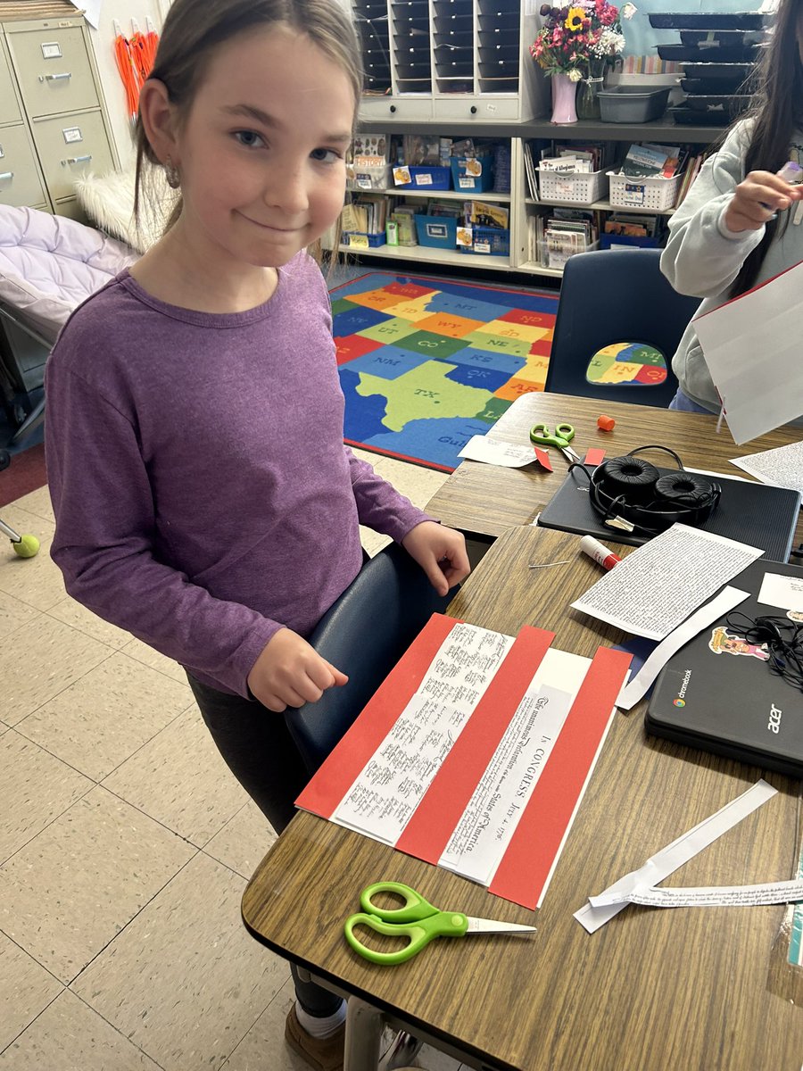 central4h's tweet photo. Post NJLSA fun with Rev War Crafts! @CentralES1 @HaddonSchools https://t.co/iuVplMOWhX