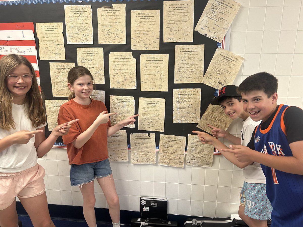 central4h's tweet photo. Post NJLSA fun with Rev War Crafts! @CentralES1 @HaddonSchools https://t.co/iuVplMOWhX