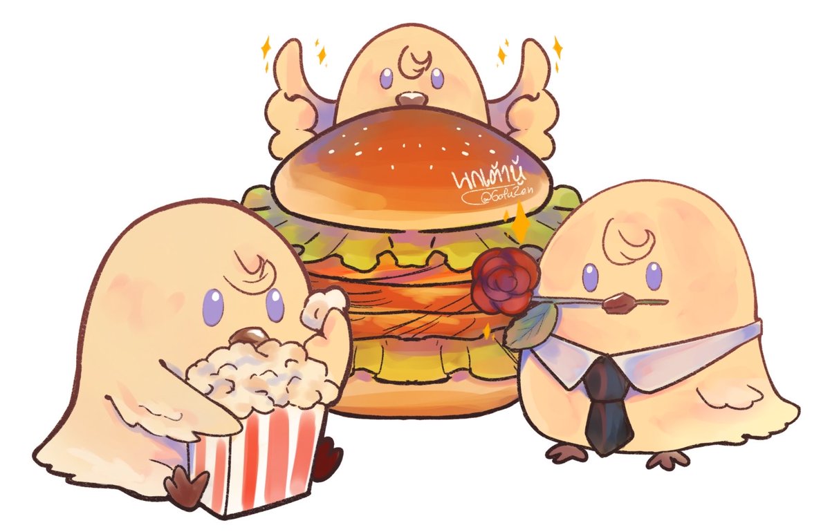 GofuZen's tweet photo. นกเอนจอยย 🍿🍔🌹✨ https://t.co/GTCcPW7nvz