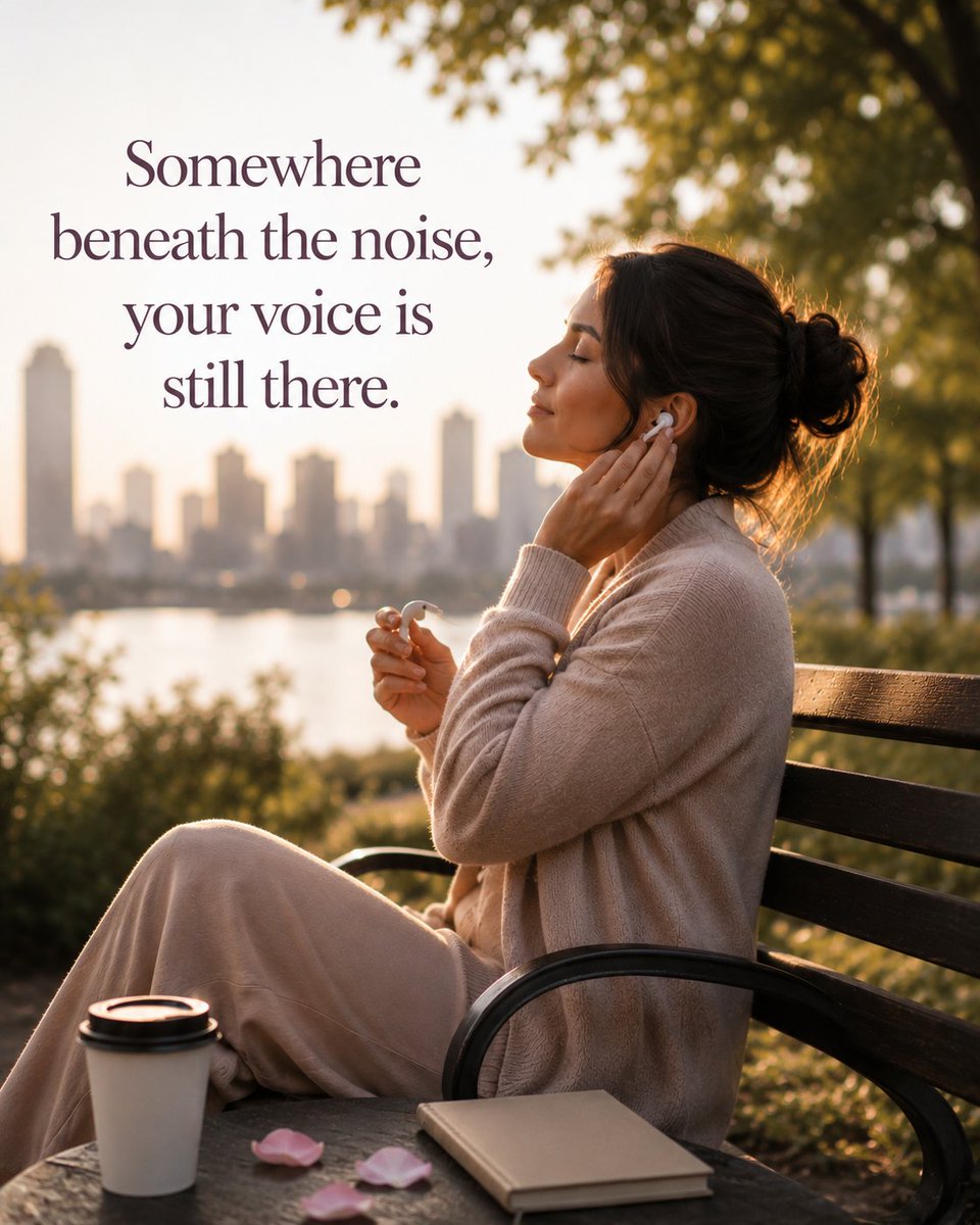 EvolvePink's tweet photo. 💗 Somewhere beneath the noise, your voice is still there ✨

Maybe this week is about slowing down long enough to hear yourself again.

#RiseShineBecome #EvolvePink

#EvolvePink #RiseShineBecome #BCSM #Mindset #HealingJourney https://t.co/91M90hufad