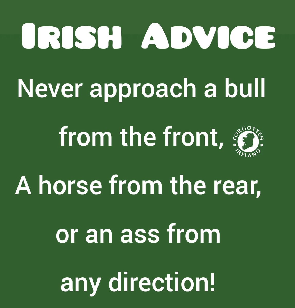 ThisIsIreland3's tweet photo. 🇮🇪😂🇮🇪😂🇮🇪😂🇮🇪😂

📸 Forgotten Ireland

#Ireland #Wisdom #Irishwit #Irish https://t.co/tz9iz93xIR