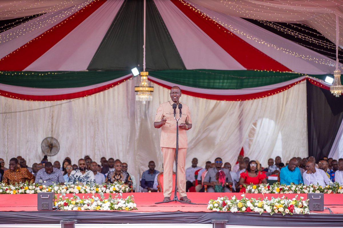 William Samoei Ruto, PhD tweet media