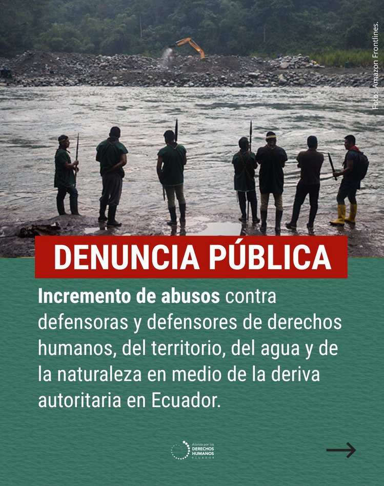 Alianza de Organizaciones por los Derechos Humanos tweet media