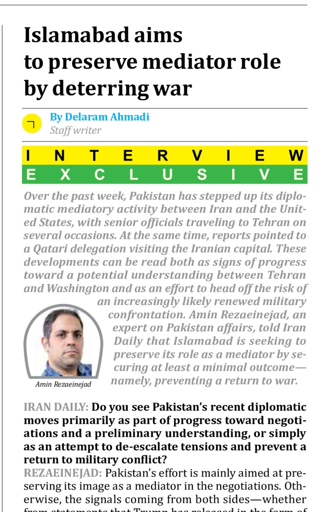 Iran Daily tweet media