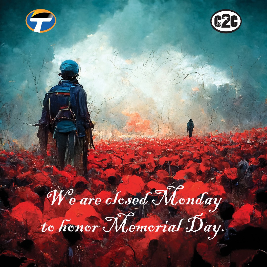 Turmaninc's tweet photo. All of our offices are closed through Monday in honor of Memorial Day.  Regular office hours will resume on Tuesday.

 #RememberingTheFallen #HonoringHeroes#LongWeekend #ClosedforMemorialDay #MemorialDay2026 https://t.co/jbx4D9jPBT