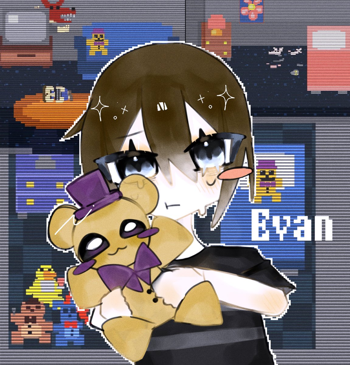 Me004296's tweet photo. #FNAF 
#fnaffanart https://t.co/nEug3g06Lj