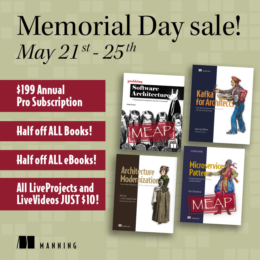 Manning Publications tweet media