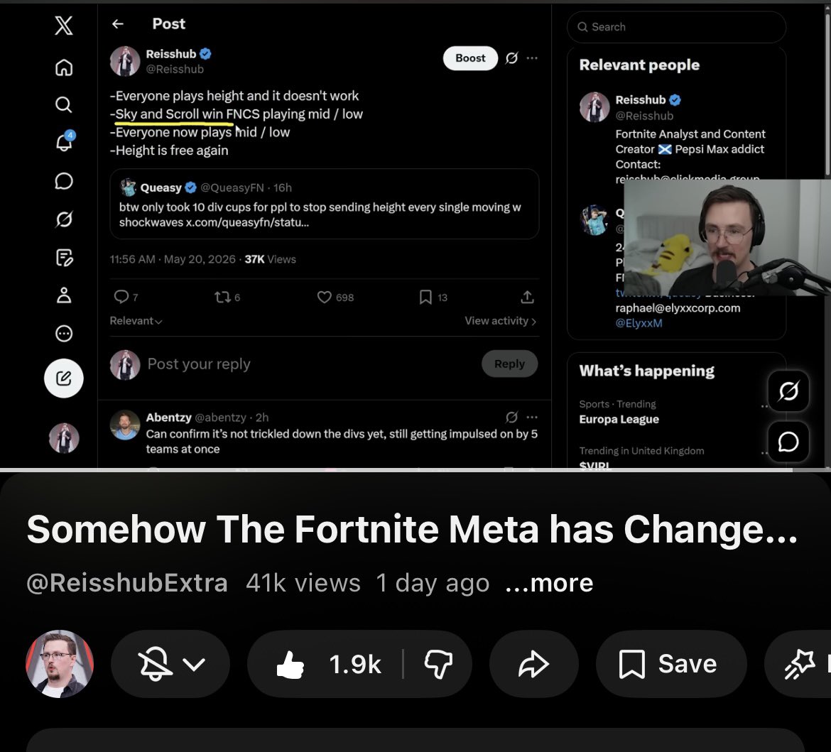 abentzy's tweet photo. @Reisshub *tries thinking of a banger tweet to be featured again* https://t.co/q1GozohaZv