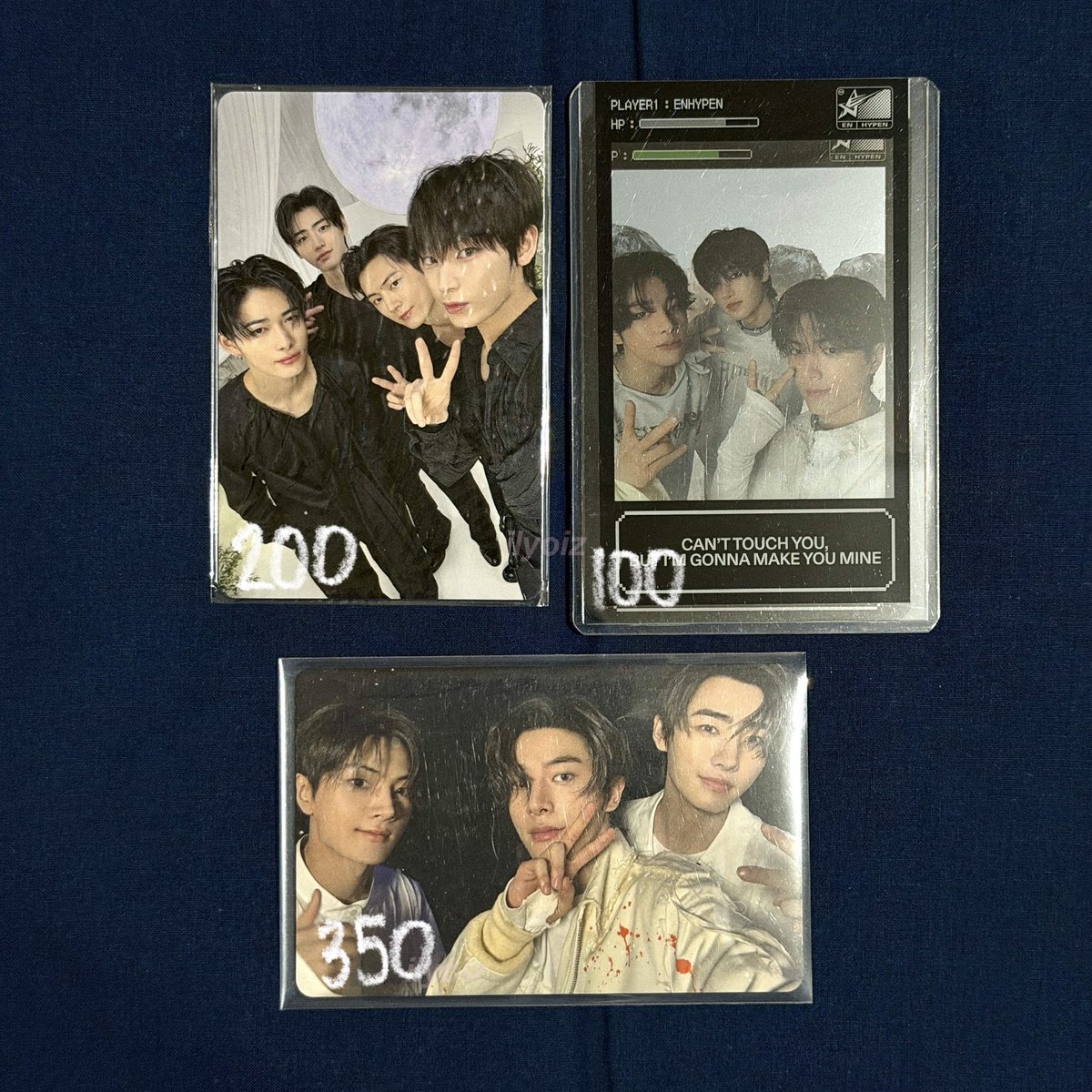ilyoiz's tweet photo. wts lfb

enhypen unit photocards

prices on pic

payo / 3 days dop
on-hand &amp; ready to ship

🏷️ 02z yoi desire unleash weverse japan pob wtl summer novelty https://t.co/VC4ojnX47R