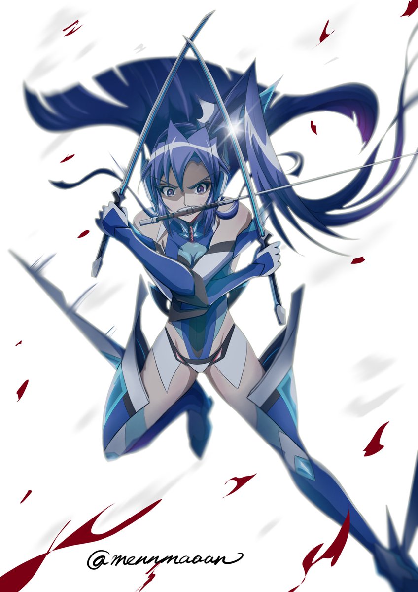 mennmaaan's tweet photo. 過去絵になっちゃってごめんね翼さん！！三刀流の翼さんです
今日は推しの誕生日を盛大にお祝いしましょう！！！
お誕生日おめでとおおおぉ！！！🎉🎉✨✨

#風鳴翼生誕祭2026
#シンフォギア https://t.co/VenbEzgJhm