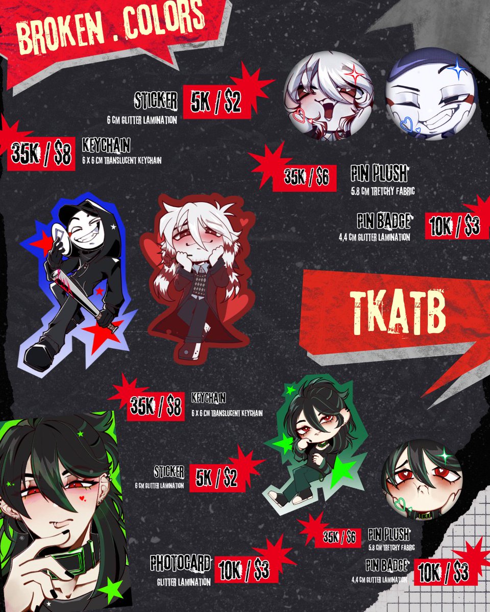 Z3G1_'s tweet photo. (🔁&amp; 🖤are very appreciated!)
Z3G1_ Post #CF22 local mail + International Order

📅 mail order close: 5 June 2026
 ⛓️Visual Novel (tkatb,The Freak Circus, br0ken colors, your boyfriend)
🌎 GO please dm me first

🔗 form and online shop below !
#comifuro22 #comifuro22catalog https://t.co/NS2SFaypYW