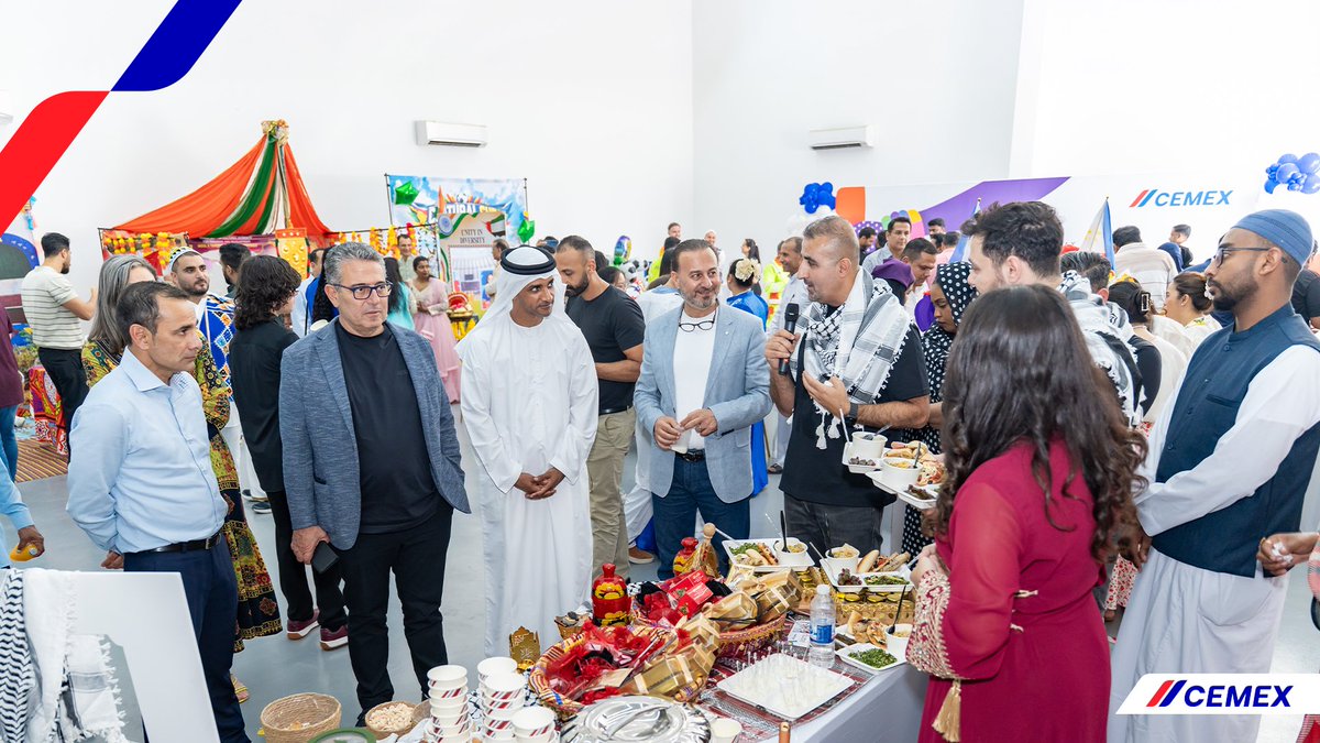 CemexUAE's tweet photo. The excitement, energy, and team spirit across our workplaces reflected the true strength of our people and the diversity that unites us every day. https://t.co/Jtc8CVqp6Z