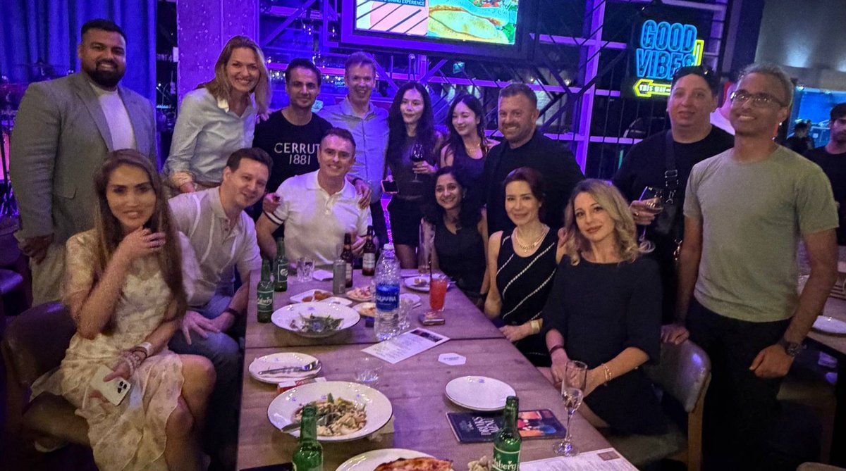 block_delta's tweet photo. Our #Bitcoin pizza day gathering had it all! Great conversations, networking and some solid karaoke. What a night in Dubai! 
Next event coming soon. 🥳🍕🚀

#dubai #crypto #ai $BTC #UAE #Web3‌‌ https://t.co/fzjJkyDnoW