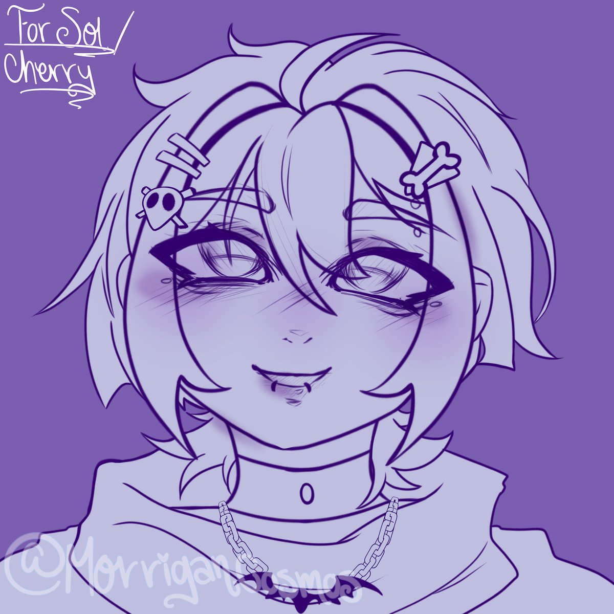 MorriganCosmos's tweet photo. Gift art for @Chocooberryy__ ! https://t.co/62LYXInvBI