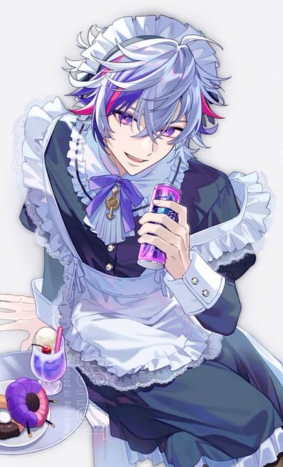 5月滑り込みメイド服ホストさん #絵スコート
