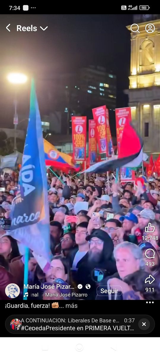 PazTotalLiberal's tweet photo. En primera #cepedaenpimera @IvanCepedaCast presidente en primera vuelta @aida_quilcue vicepresidenta 
@ernestosamperp @PizarroMariaJo @delmarpizarro @delmarpizarro @jcuestanovoa @Donka_At @anateresabernal @BecerraGabo https://t.co/cmAyhb13lA
