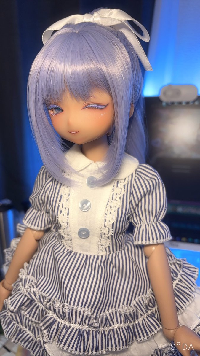 Dogandchease's tweet photo. 初のカスタムヘッドデビューしました👏✨ステラちゃんです☆。.:＊・゜

 #fgsdolls #fgsitem https://t.co/QdLi3OjEx4