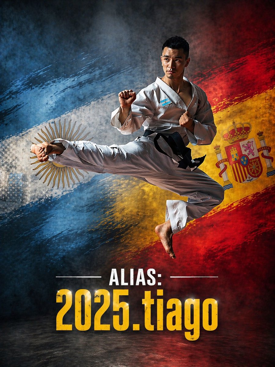 MatiasFarias6's tweet photo. Hoy quiero pedir ayuda para que Tiago (mi hijo) pueda cumplir otro desafio: representar a Argentina 🇦🇷 en la Copa del Mundo de Taekwondo ITF en España 🇪🇸.
Tiene 19 años, y atrás de cada medalla hay años de esfuerzo, sacrificio y amor por este deporte. https://t.co/TedPOCGnsA